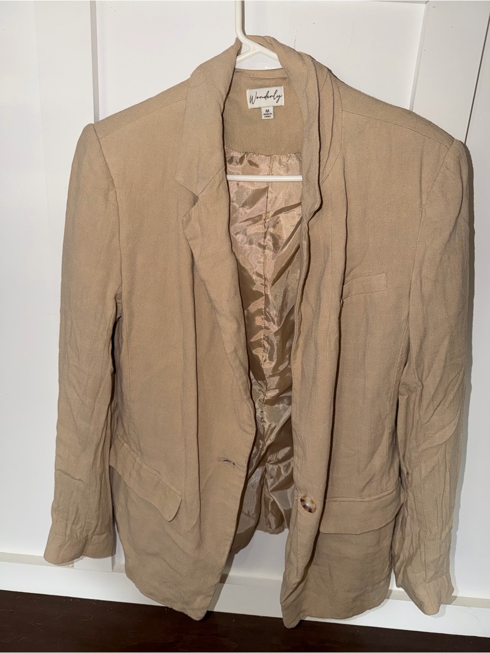 Wonderly Taupe Blazer